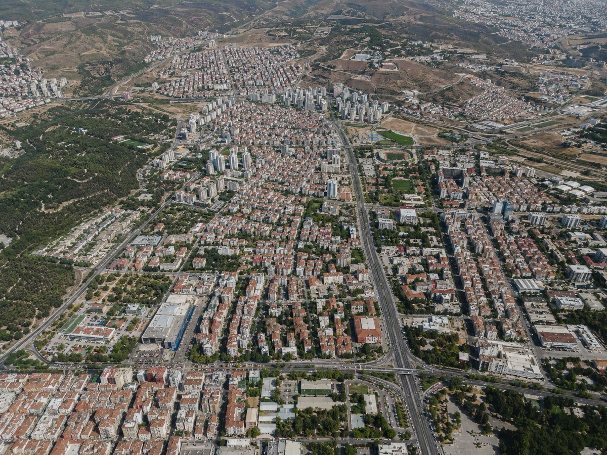 Bornova Drone Görseli