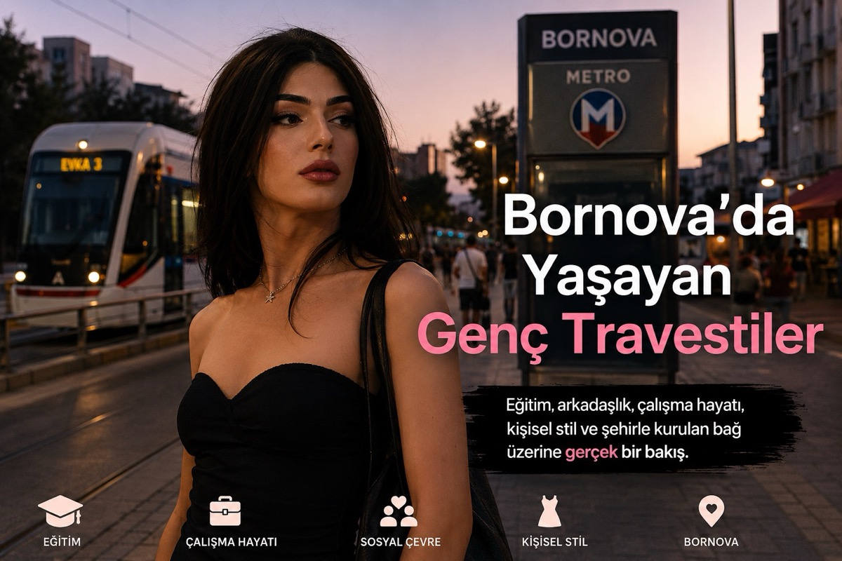 İzmir Bornova'da Yaşayan Genç Travestiler